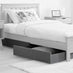 2x Azure Grey Set of Drawers