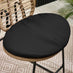 Belize Beige Rattan & Black 2 Seat Garden Bar Table Set
