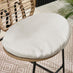 Belize Beige Rattan & Cream 2 Seat Garden Bar Table Set