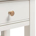 Belle 1 Drawer Solid Oak Wood and Cream Bedside Table