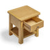Belle 1 Drawer Solid Oak Wood Bedside Table