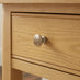 Belle 1 Drawer Solid Oak Wood Bedside Table