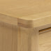 Belle 2 Drawer Solid Oak Wood Slim Bedside Table