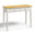 Belle 2 Drawer Solid Oak Wood and Cream Console Table