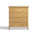 Belle 4 Drawer Solid Oak Wood Chest of Drawers