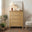 Belle 4 Drawer Solid Oak Wood Chest of Drawers