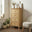 Belle 4 Drawer Tall Solid Oak Slim Chest of Drawers