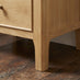 Belle 4 Drawer Tall Solid Oak Slim Chest of Drawers
