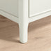 Belle Solid Oak Wood & Cream 3 Drawer Large TV Stand