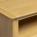 Belle Solid Oak Wood 3 Drawer Large TV Stand