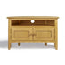 Belle Solid Oak Wood Corner TV Stand