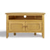 Belle Solid Oak Wood Corner TV Stand