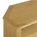 Belle Solid Oak Wood Corner TV Stand