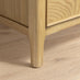 Belle Solid Oak Wood 2 Drawer TV Stand