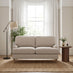 Bernie Beige Chenille Fabric 2 Seater Sofa
