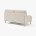 Bernie Beige Chenille Fabric 2 Seater Sofa