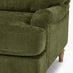 Bernie Green Chenille Fabric 2 Seater Sofa