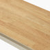 Blakeney Oak and Cream Solid Wood Dining Bench