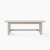 Blakeney Whitewashed and Light Grey Solid Wood Dining Bench