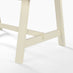 Blakeney Rectangular Oak & Cream Wood 6 Seater Dining Table