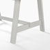 Blakeney Rectangular Whitewash & Light Grey Wood 6 Seater Dining Table