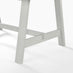 Blakeney Rectangular Whitewash & Light Grey Wood 6 Seater Dining Table