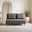 Bobby Dark Grey Fabric Double Folding Sofa Bed