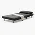 Bobby Dark Grey Fabric Single Folding Sofa Bed