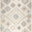Briony Beige & Blue Aztec Patterned Kilim Rug 120x170cm