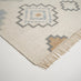 Briony Beige & Blue Aztec Patterned Kilim Rug 160x230cm