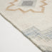 Briony Beige & Blue Aztec Patterned Kilim Rug 200x290cm