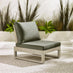 Brisa Limewash Wood & Grey 8 Seat Garden Sofa Set