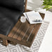 Brisa Walnut Effect Wood & Black 5/6 Seat Garden Sofa Set
