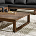 Brisa Walnut Effect Wood & Black 5/6 Seat Garden Sofa Set