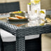 Barbados Grey Rattan 4 Seat Garden Dining Set