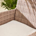 Barbados Beige Rattan 4 Seat Garden Dining Set