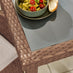Barbados Beige Rattan 4 Seat Garden Dining Set