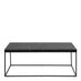 Baron Rectangular Black Marble Effect Coffee Table