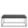 Baron Rectangular Black Marble Effect Coffee Table