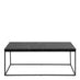 Baron Rectangular Black Marble Effect Coffee Table