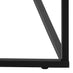 Baron Rectangular Black Marble Effect Coffee Table