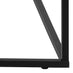 Baron Rectangular Black Marble Effect Coffee Table