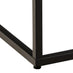 Baron Square Black Marble Effect Side Table