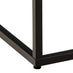 Baron Square Black Marble Effect Side Table