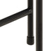 Avon Round Black Marble Side Table