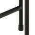 Avon Round Black Marble Side Table