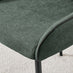 Leonardo Oak Effect Dining Table & 6 Beaumont Green Fabric Chairs