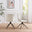 2x Beaumont Cream Fabric Swivel Dining Chairs