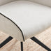 Beaumont Cream Fabric Swivel Office Chair