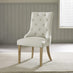Padstow Grey Wooden Extending Dining Table & 6 Belgravia Chairs
